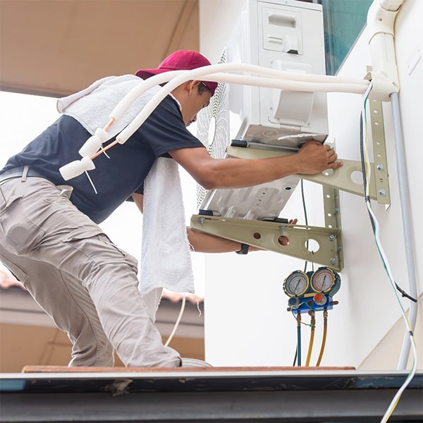 la instalación de aire acondicionado en su casa tomará aproximadamente 4 horas